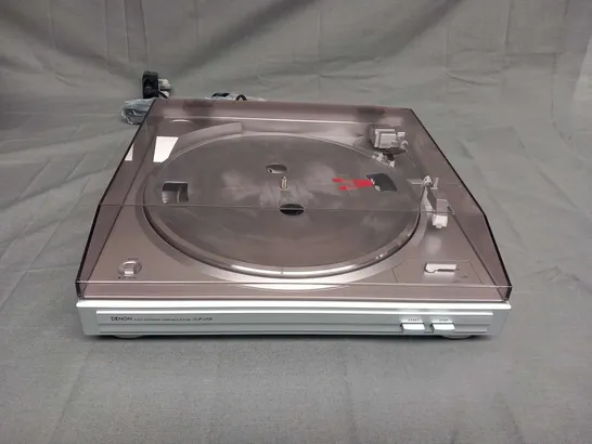 DENON DP29F SILVER TURNTABLE