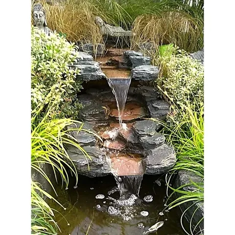 BOXED REEDE OUTDOOR WEATHER RESISTANT FLOOR FOUNTAIN (1 BOX)