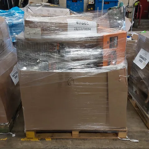 PALLET TO CONTAIN A LARGE QUANTITY OF ELECTRONIC HOUSEHOLD GOODS AND PRODUCTS