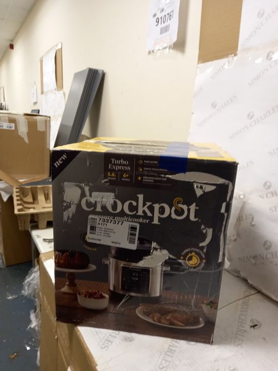 CROCKPOT TURBO EXPRESS PRESSURE MULTICOOKER FUNCTIONS