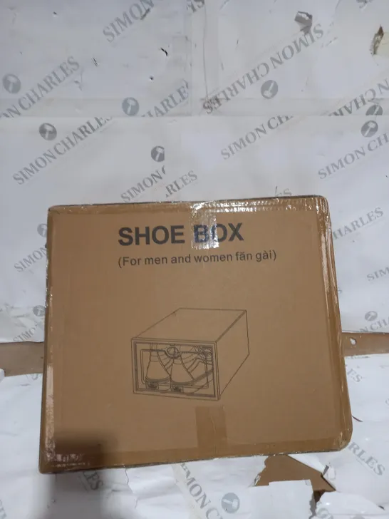 boxed shoe box