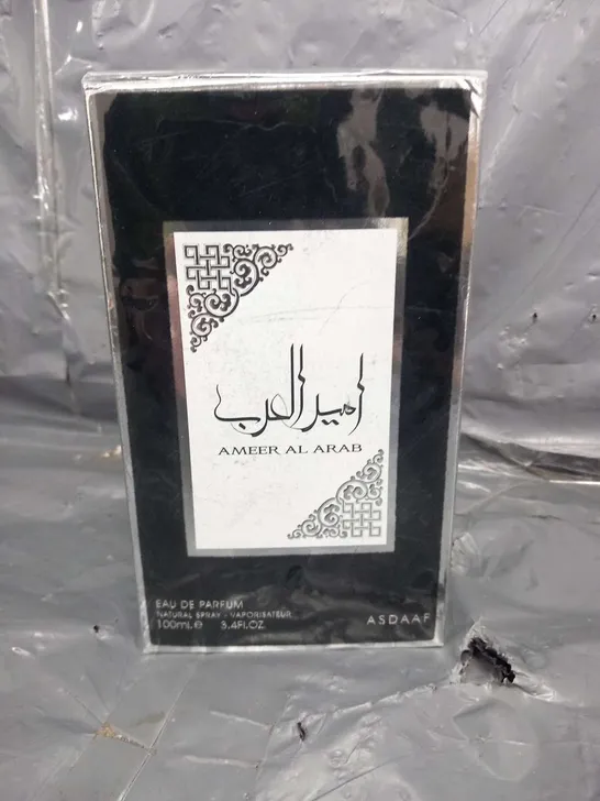 BOXED AND SEALED ASDAAF AMEER AL ARAB EAU DE PARFUM 100ML