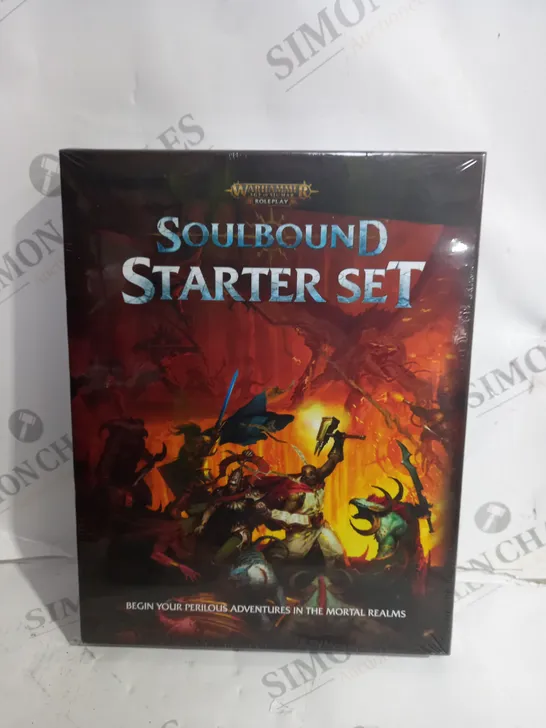 SEALED WARHAMMER SOULBOUND STARTER SET 