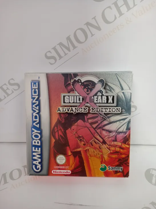 NINTENDO GAME BOY ADVANCE GUILTY GEAR X ADVANCE EDITION