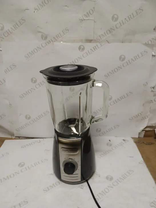 MORPHY RICHARDS TOTAL CONTROL GLASS TABLE BLENDER