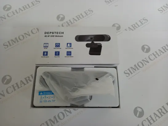 BOXED DEPSTECH 4K AF UHD WEBCAM