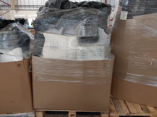 PALLET OF ASSORTED BEDROOM AND COMFORT BASED PRODUCTS TO INCLUDE; PILLOWS, SUPPORT SEAT CUSHIONS AND SIMILARLY RELATED GOODS