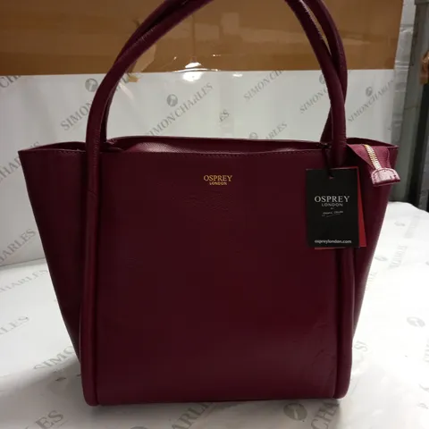 OSPREY LONDON SARA HOBO GRAINY HIDE