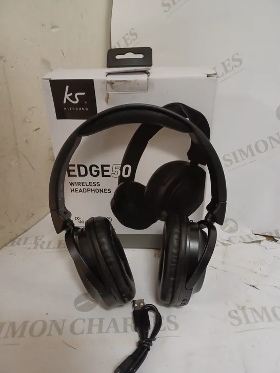 KITSOUND EDGE50 WIRELESS HEADPHONES 