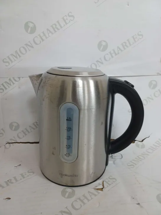 COOKWORKS STAINLESS STEEL KETTLE