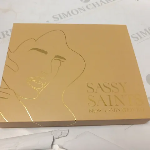 BOXED SASSY SAINTS BROW LAMINATION KIT