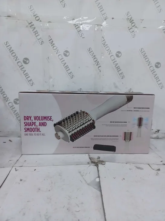 BOXED SHARK SMOOTHSTYLE HOT BRUSH & SMOOTHING COMB