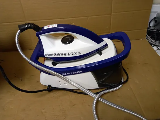 RUSSELL HOBBS STEAM GENERATOR IRON - PURPLE/WHITE