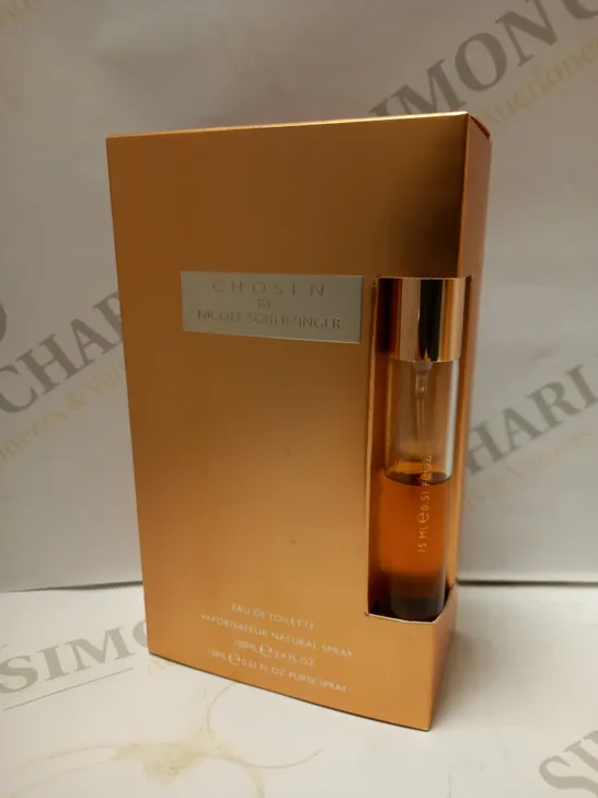 NICOLE SCHERZINGER CHOSEN 100ML EAU DE TOILETTE GIFT SET