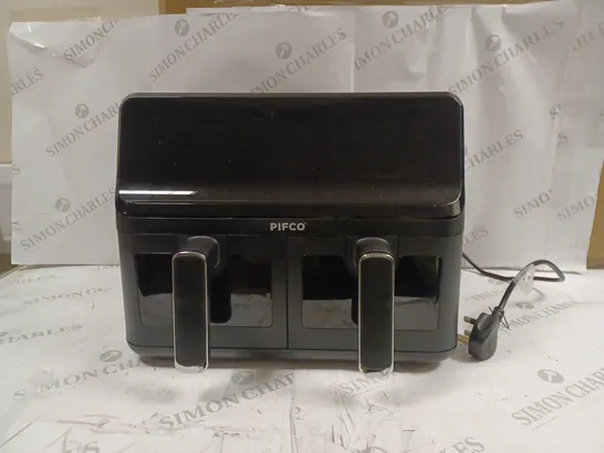 BOXED PIFCO DIGITAL DUAL AIR FRYER 2700W 8L 21322