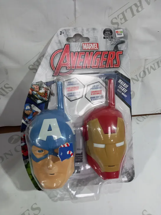 BOXED MARVEL AVENGERS WALKIE-TALKIES