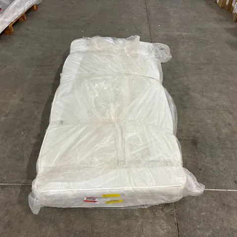 QUALITY BAGGED 3' SINGLE WHITE NOISE ECO PRO HYBRID MATTRESS 