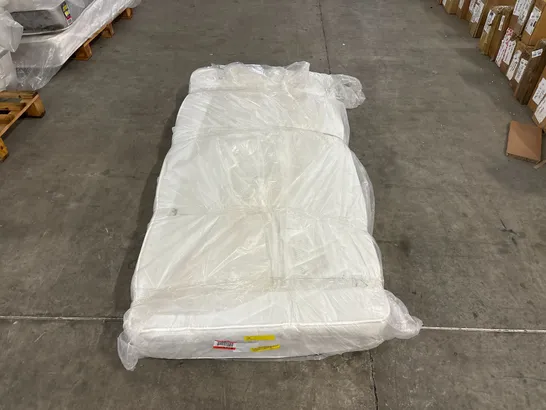 QUALITY BAGGED 3' SINGLE WHITE NOISE ECO PRO HYBRID MATTRESS 