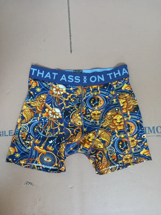 ON THAT ASS MENS BOXERS IN NAVY GALAXY SIZE XS