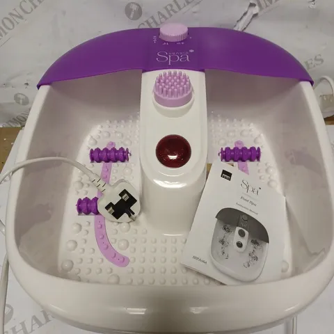 SENSIO FOOT SPA MASSAGER PEDICURE BATH