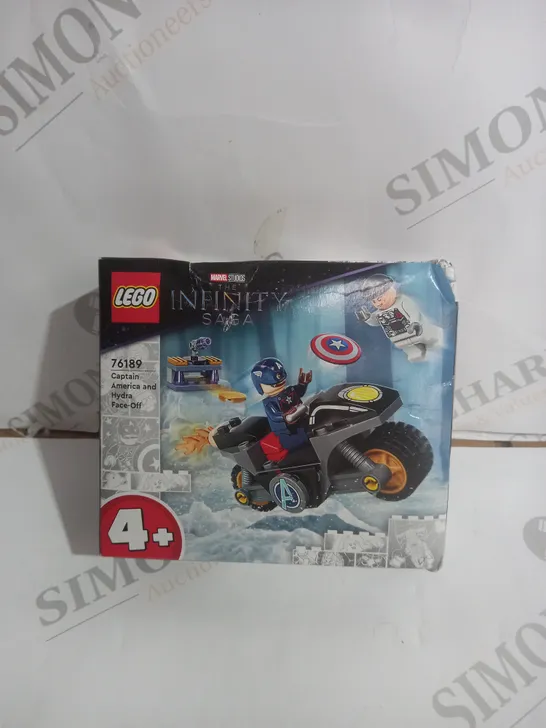 LEGO THE INFINITY SAGA CAPTAIN AMERICA AND HYDRA FACE OFF - 76189