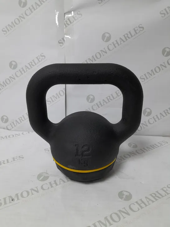 DOMYOS CAST IRON KETTLEBELL - 12KG