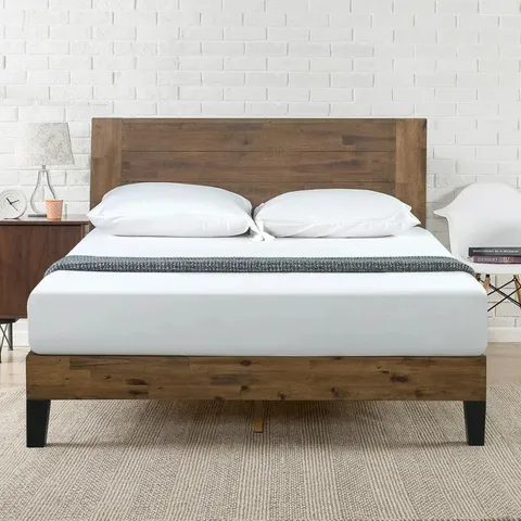 BOXED EVELYN PLATFORM BED // SIZE: KING (1 BOX)