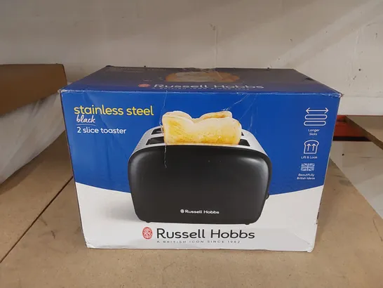 BOXED RUSSELL HOBBS 2 SLICE TOASTER 