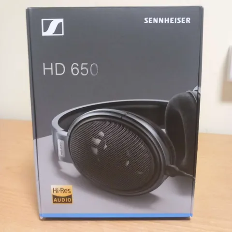 BOXED SENNHEISER HD650 AUDIOPHILE OPEN DYNAMIC HEADPHONES