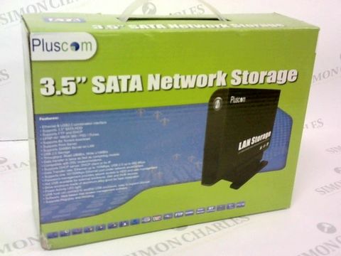 BOXED PLUS COM 3.5" SATA NETWORK STORAGE