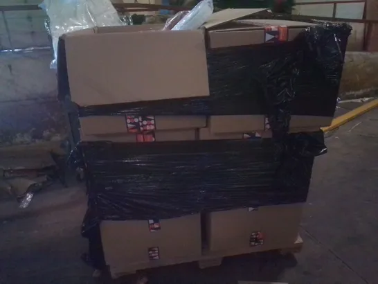 PALLET OF ASSORTED ITEMS TO INCLUDE POKÉMON CARD BOOKS, BOARD GAMES, HOME DECOR, TABLET CASES, WATCH STRAPS ETC