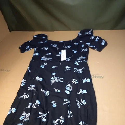 WOMENS FLORAL JERSEY DRESS SIZE 18