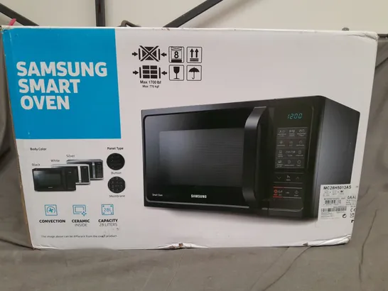 BOXED SAMSUNG MC28H5013ASEU FREESTANDING SMART OVEN RRP £244.99