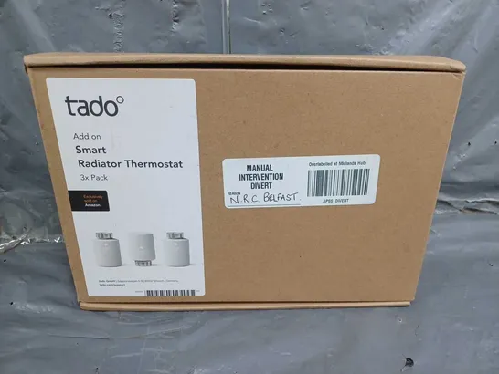 BOXED TADO SMART RADIO THERMOSTAT 3 PACK