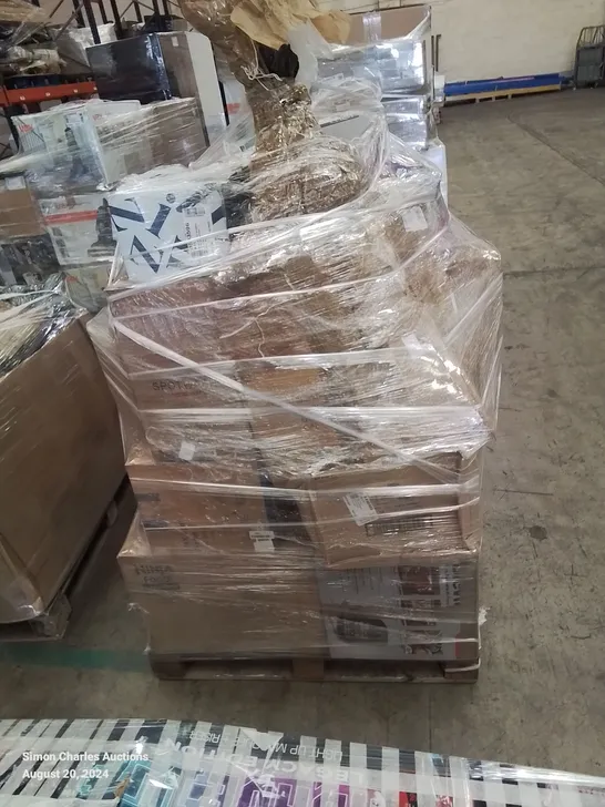 PALLET OF APPROXIMATELY 26 UNPROCESSED RAW RETURN HOUSEHOLD AND ELECTRICAL GOODS TO INCLUDE;