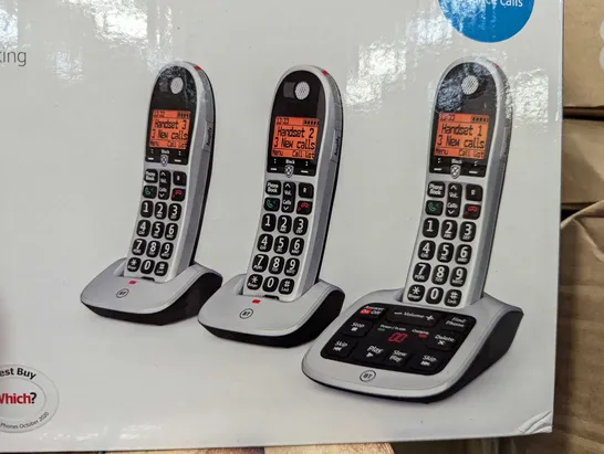 BOXED BT BT4600 BIG BUTTON LANDLINE (3 HANDSETS) 