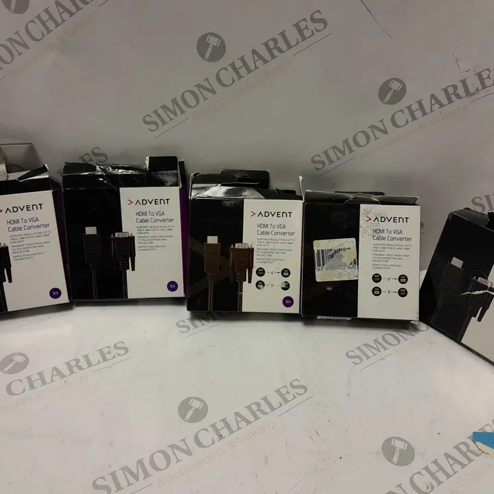BOXED ADVENT HDMI TO VGA CABLE CONVERTERS 4618172Simon Charles Auctioneers