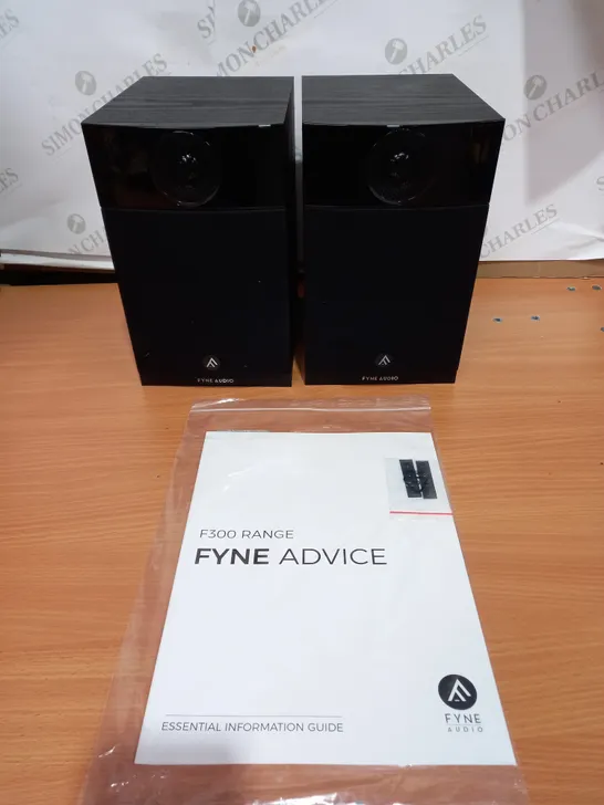 BOXED FYNE AUDIO F300 SPEAKERS 