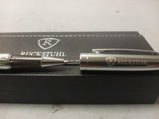 RUCKSTUHL ROLLERBALL PEN IN GIFT BOX