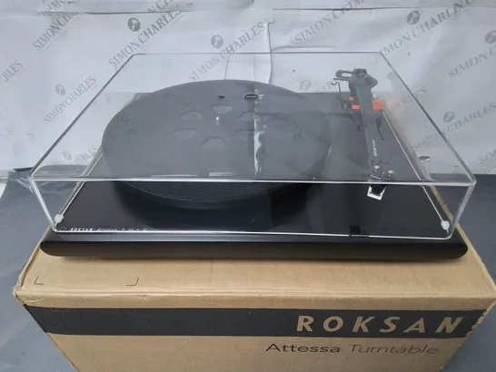 ROKSAN ATTESA TURNTABLE - BLACK