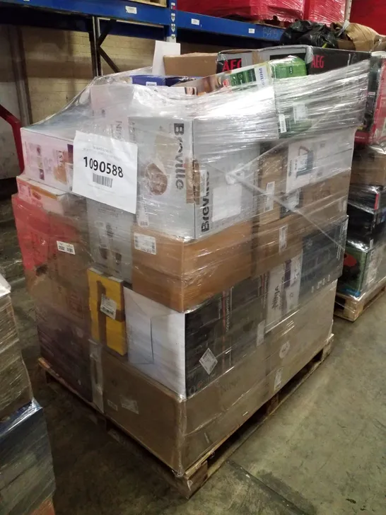 PALLET OF APPROXIMATELY 42 UNPROCESSED RAW RETURN HOUSEHOLD AND ELECTRICAL GOODS TO INCLUDE;