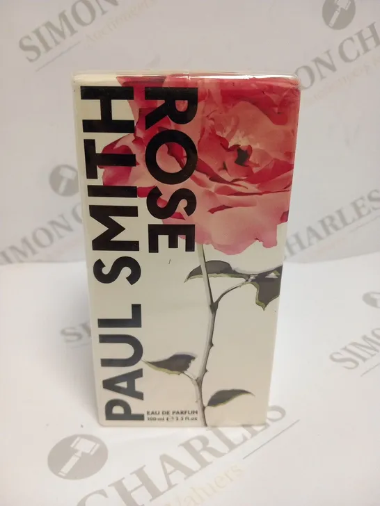 BOXED AND SEALED PAUL SMITH PAUL SMITH ROSE EAU DE PARFUM SPRAY 100ML