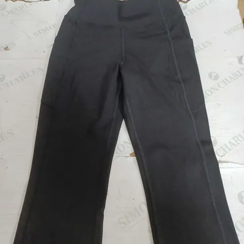 H&M TRAINING LEGGINGS IN BLACK - EUR S