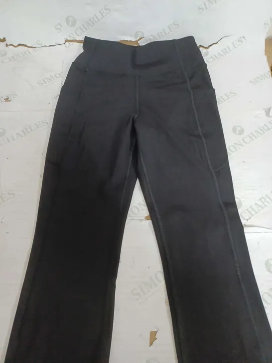 H&M TRAINING LEGGINGS IN BLACK - EUR S