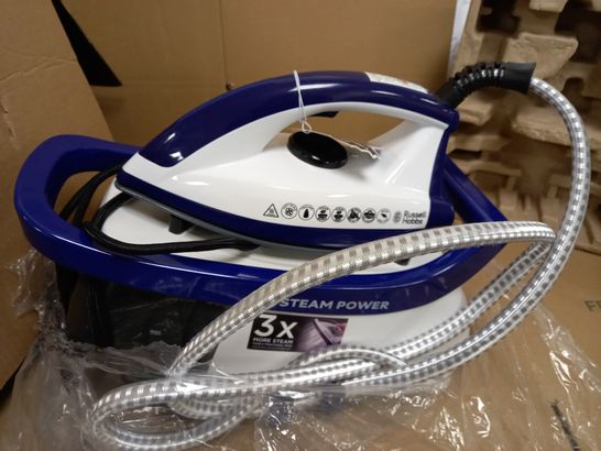 RUSSELL HOBBS STEAM GENERATOR IRON - PURPLE/WHITE