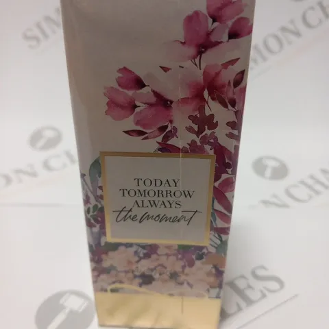 BOXED AND SEALED TODAY TOMORROW ALWAYS THE MOMENT EAU DE PARFUM 50ML