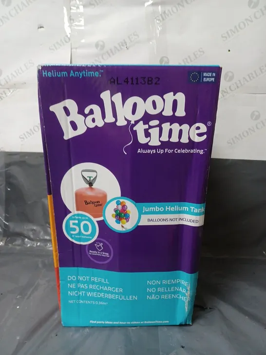 BALLOON TIME JUMBO HELIUM TANK