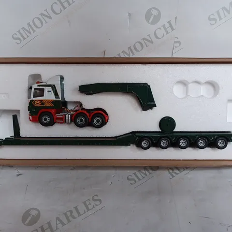 CORGI CC12203 SCANIA LOW LOADER EDDIE STOBART LIMITED SCALE 1:50