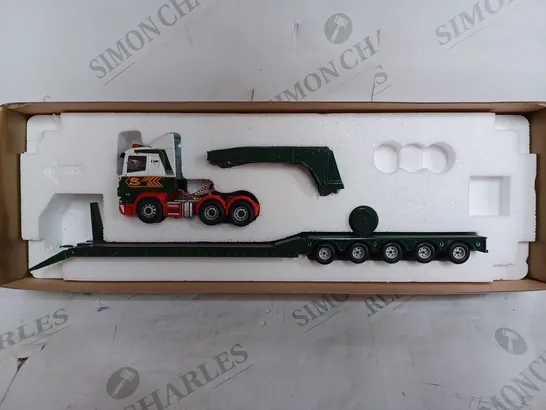 CORGI CC12203 SCANIA LOW LOADER EDDIE STOBART LIMITED SCALE 1:50