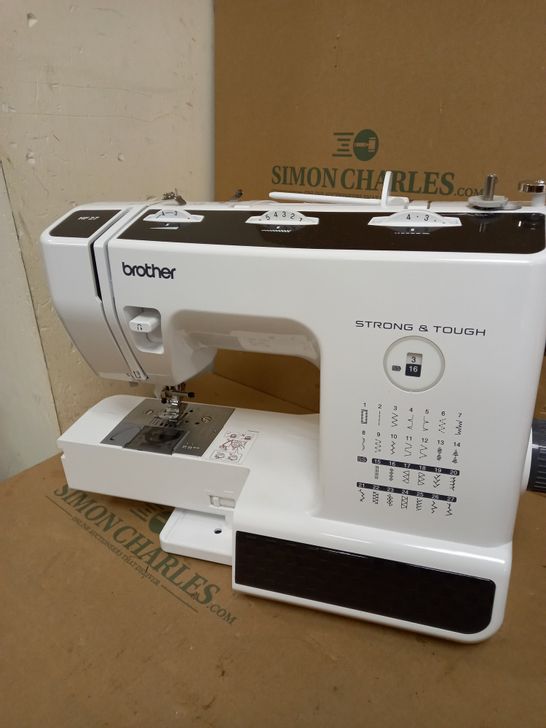 BROTHER HF27 STRONG & TOUGH, HEAVY DUTY ELECTRONIC SEWING MACHINE